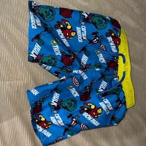 Captain America swim trunks